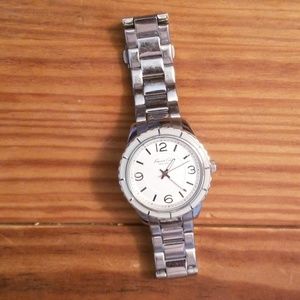 Silver watch